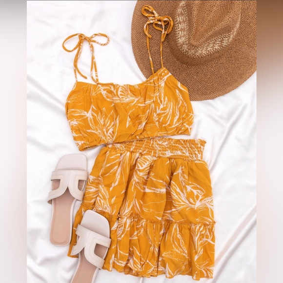 Pink Lily Dresses & Skirts - Pink Lily Poetry of the Heart Skirt Set - size XS